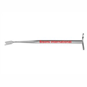 BISONS Cuchillo Meniscal Manual de Acero Inoxidable de Alta Calidad para Cirugía de Rodilla y Ortopedia, 17 cm, Certificado CE - Product Image 1