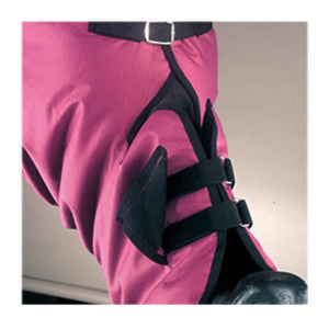 Couverture pour cheval respirante et imperméable de haute qualité avec doublure en polaire chaude et fermetures à boucles réglables - Product Image 2