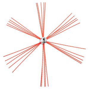 Kit per la Pulizia del Camino Estensibile 39 Piedi con Spazzole di Ricambio e Occhiali Protettivi - Product Image 3