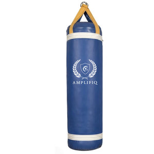 Sac de frappe professionnel lourd avec revêtement en cuir et remplissage de sable pour l'entraînement de boxe, respectueux de l'environnement - Product Image 3