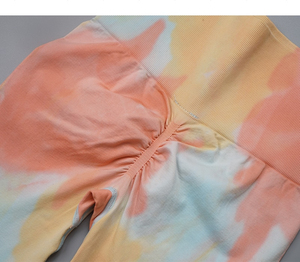 Conjuntos de Yoga de 2 Piezas de Cintura Alta para Mujer, Ropa Deportiva de Secado Rápido, Poliéster/Algodón sin Costuras, Trajes Deportivos para Gimnasio y Fitness, Venta al Por Mayor - Product Image 6