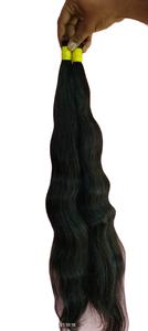 ผมต่อแบบอินเดียแท้ 100 กรัม/ชุด  แบบเย็บมือและแบบเทป - Product Image 2