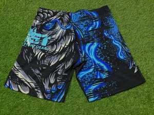 Shorts de combat MMA personnalisés pour hommes, logo OEM sublimé, 100% polyester, séchage rapide, shorts d'entraînement, kickboxing, Muay Thai, vêtements de sport - Product Image 3