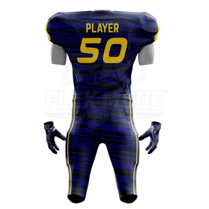 Uniforme de Fútbol Americano Personalizado, Transpirable, Estilo Jersey de Juego, para Atletas Profesionales, Calidad Premium - Product Image 2
