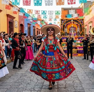 Sombrero Mexicano Tradicional de Paja con Ala Ancha, Protección Solar, para Disfraces de Fiesta, con Ribete Rojo y Verde Azulado, para Festivales y Fiestas - Product Image 6