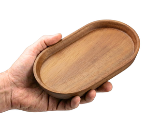 Plateau/boîte à beurre en bois pour table, boîte à beurre en bois carrée, design élégant, best-seller, décoration de table. - Product Image 6