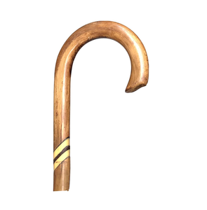 Vente en gros de bâtons de marche en bois faits à la main, 100% artisanaux, bâtons de marche en bois naturel BURAQ HANDICRAFT - Product Image 1