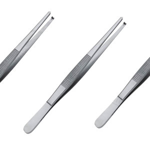 Pince à tissus en acier inoxydable, forceps chirurgical manuel, kit chirurgical certifié CE, certifié ISO13485, haute qualité, garantie 1 an - Product Image 1