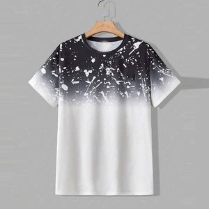 Conjunto de Camiseta y Pantalones Cortos para Hombre, Corte Cuadrado, Algodón Grueso, Ropa Urbana de Dos Piezas, Estilo Vintage de Verano, EFFO ENTERPRISES - Product Image 4
