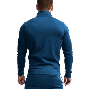 ชุดวอร์มมีซิปสำหรับผู้ชายชุดวิ่ง2ชิ้นเสื้อวอร์มผ้าฟลีซแบบเต็มตัวโลโก้ตามสั่ง - Product Image 2