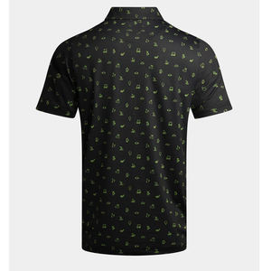 เสื้อโปโลวิ่งประสิทธิภาพสูง ดูดซับความชื้น ออกแบบได้ตามต้องการ เสื้อกอล์ฟแขนสั้นลำลอง เสื้อยิมโพลีเอสเตอร์สั่งทำพิเศษสำหรับผู้ชาย - Product Image 2