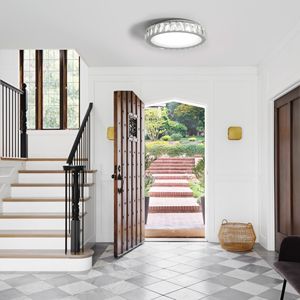 Plafoniera LED in Cristallo da 13,8 Pollici, 38W Dimmerabile, Moderna ed Energeticamente Efficiente per Soggiorno e Camera da Letto - Product Image 2