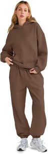 Girls Hoodie and Sweatpants Set Breathable Soft <b>Material</b> Sportswear Comfortable Fitness Jogger Suit Trendy Wear Factory Export - Product Image 3