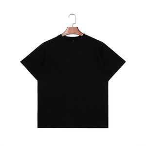 T-shirt court coupe boxy pour homme, T-shirt oversize 100% coton, logo personnalisé imprimé ou brodé, 260 g/m² - Product Image 1