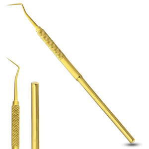 Herramienta de acero inoxidable Cross Edge para levantar pestañas, separador de pestañas para aplicaciones de permanente, extensiones, suministros para levantar y teñir pestañas - Product Image 1