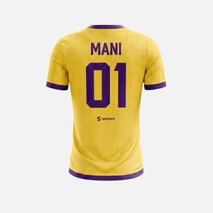 Camiseta de Fútbol Versión Jugador |   Camiseta de Fútbol Personalizada por Sublimación para Equipos |   Camiseta de Fútbol para Niños y Hombres, Absorbente de Humedad - Product Image 2