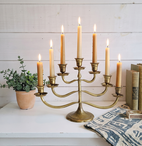 Table Top Home Decoration Metal <b>Candelabra</b> Gold Finished Metal <b>Candelabra</b> For Home Wedding Party Decoration at Affordable Price - Product Image 1