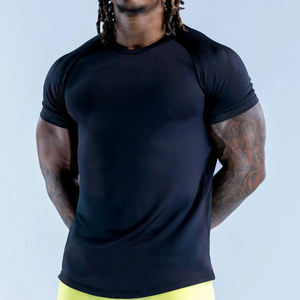 Camiseta Deportiva Ajustada de Marca Privada OEM para Hombre, Ropa de Gimnasio, Tela Transpirable, Top de Entrenamiento, Venta al por Mayor en EE. UU. - Product Image 3