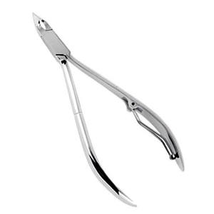 Coupe-cuticules professionnels en acier inoxydable avec ressort pour ongles - Product Image 3