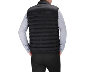 เสื้อกั๊กพัฟเฟอร์ผู้ชายคุณภาพสูงสำหรับฤดูหนาว ออกแบบโลโก้แบรนด์ได้ตามต้องการ น้ำหนักเบา ไร้แขน กันน้ำ ทำจากไนลอน มีหลายแบบให้เลือก - Product Image 4