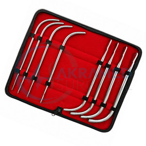 Juego de Dilatadores Uretrales Van Buren de 8 Piezas con Estuche, Instrumentos Quirúrgicos de Acero Inoxidable para Urología y Obstetricia/Ginecología, Certificación CE - Product Image 5