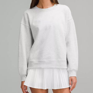 Sudaderas Casuales de Punto Ecológicas para Mujer, con Hombros Caídos, Transpirables, que Realzan la Figura, para Invierno - Product Image 3