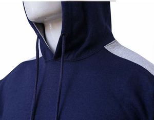 Ensemble de survêtement 2 pièces en molleton 100 % coton respirant pour homme, collection Hiver 2026 – Veste zippée décontractée et sweat-shirt - Product Image 4