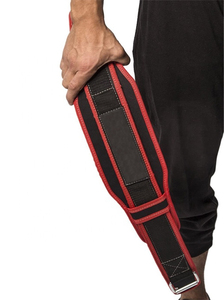 Private Label Heavy Duty Weightlifting Dipping <b>Belt</b> with Leather and Steel Chain, Adjustable Support for Gym, Powerlifting - Product Image 3