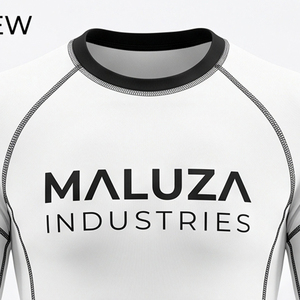 Maillot Rash Guard Premium Personnalisé Homme Manches Longues Haute Élasticité Protection Solaire UPF 50+ pour BJJ Grappling Surf Natation - Product Image 3
