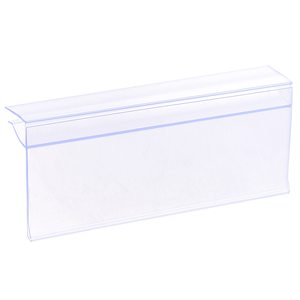 Custom <b>PVC</b> Factory Wholesale Price List Price Data <b>Strip</b> Supermarket Shelf bar Container Shelf Label - Product Image 5