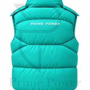 Chaleco Acolchado de Moda para Mujer con Cuello Alto, Chaleco Acolchado, Chaqueta sin Mangas, Prenda Exterior Informal Cálida y Aislante para Invierno - Product Image 2