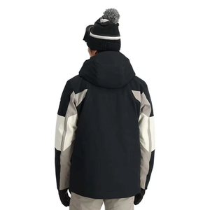 Traje de esquí y snowboard personalizado al por mayor, a prueba de viento e impermeable, chaqueta de esquí para hombres adultos, talla grande. - Product Image 2