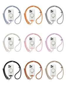 3 In1 Quick-Release <b>Polyester</b> Adjustable Metal Buckle Component for Smartphone <b>Lanyard</b> Crossbody Strap 150CM - Product Image 2