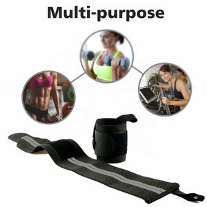 Support de poignet personnalisé en gros pour la musculation et la boxe, en coton/néoprène, avec fermeture à lacets réglable - Product Image 6