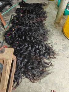 Extensions de cheveux vierges Remy bouclés indiens du Tamil Nadu SV3 SV301, tissage double trame à la machine, 10-32 pouces, toutes couleurs, pointes pleines, permanentes - Product Image 3
