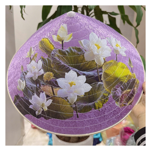 Bamboo Palm <b>Leaf</b> Conical Hat Premium Woven Craft Hat Custom Logo Service for Wholesale Buyers Worldwide - Product Image 1