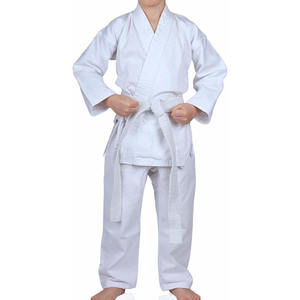 Uniforme Profesional de Karate Personalizado para Hombre, Blanco, 100% Algodón, Subido por Dress Sports - Product Image 1