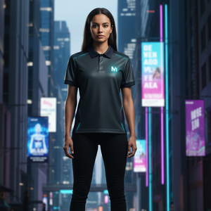 Polo para Hombre con Cuello Redondo, Diseño Moderno, Corte Ajustado, Algodón Piqué, Polo de Alta Calidad, Ropa de Marca al por Mayor - Product Image 6