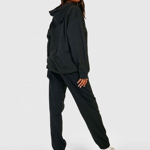 Gran oferta de ropa de entrenamiento, conjunto de 2 piezas, ropa de gimnasio, trajes para correr, chándal informal deportivo de lana cálido para Invierno para mujer - Product Image 3