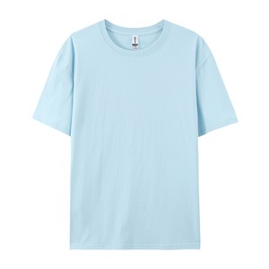 Camiseta de Verano para Mujer, Manga Larga, Tejido Sólido, Informal, para Exteriores, 100% Algodón, Corte Ajustado, Estampada - Product Image 2