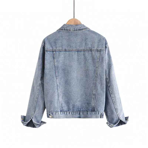 High Quality <b>Denim</b> Jeans Jacket Collection For Women's From Pakistan <b>Denim</b> <b>Coats</b> - Product Image 6
