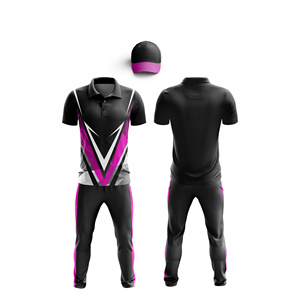 Premium Quality Sublimated <b>Cricket</b> Team Kit | Men Women Youth <b>Cricket</b> Wears Polo Shirt and Trouser Full Team Outfit - Product Image 5