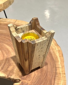 Porte-encens en bois de santal naturel, support d'aromathérapie, décoration de temple bouddhiste chinois, parfums - Product Image 2