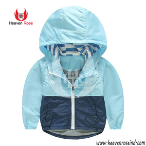Kids <b>Lightweight</b> Windbreaker <b>Jacket</b> Hooded <b>Waterproof</b> Spring Autumn Outdoor <b>Packable</b> Boys Girls Casual Zip Coat - Product Image 5