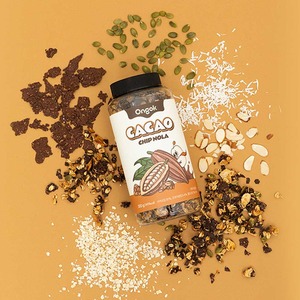 [FARMTOGLOBAL] Ongok Honey Chipnola Whole Grain Granola Cereal Baked Honey <b>Snack</b> Korean Breakfast Food Product - Product Image 2