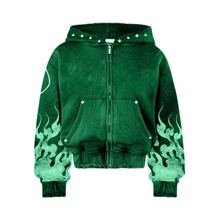 High Quality Custom Sun Fade <b>Hoodie</b> With <b>Rhinestone</b> Pullover Breathable 100% Cotton <b>Rhinestone</b> <b>Hoodie</b> - Product Image 1