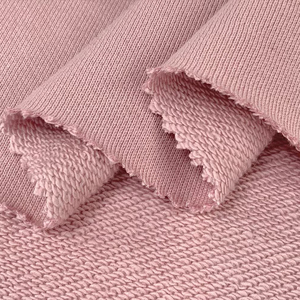 Tissu en molleton 100 % coton, tricoté, teint uni, extensible, pour sweats à capuche pour garçons - Prix de gros - Product Image 2