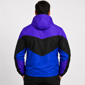 Chaqueta cortavientos personalizada para hombre diseñada con materiales de primera calidad, tacto ligero y servicios de fabricación de marca privada OEM ODM - Product Image 5