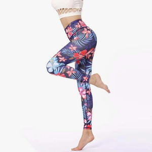 Women Plus Size Polyester Spandex Capri Pants Full Length Elastic Waist Summer Lounge Wear Breathable Active <b>Stretch</b> Front Logo - Product Image 3