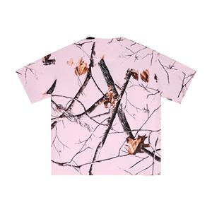 เสื้อยืดโอเวอร์ไซส์ลายพรางพิมพ์ลายตามสั่งสำหรับผู้ชาย แขนสั้น ระบายอากาศได้ดี คอโอ ทรงลำลอง เสื้อผ้าฤดูร้อน สตรีทแวร์ ขายส่ง - Product Image 2